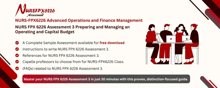 NURS FPX 6226 Assessment 3 Preparing and Managing an Operating and Capital Budget