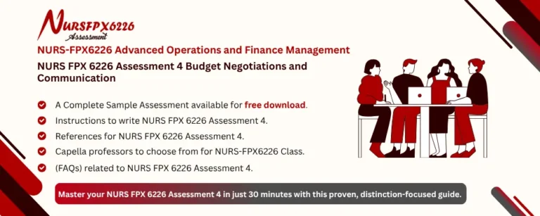 NURS FPX 6226 Assessment 4 Budget Negotiations and Communication